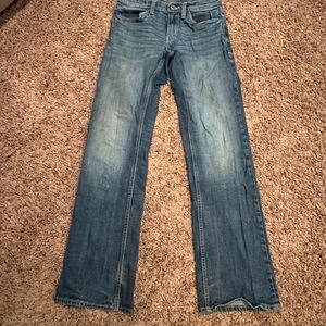 Stylish Blue Straight Men's Jeans 28X32